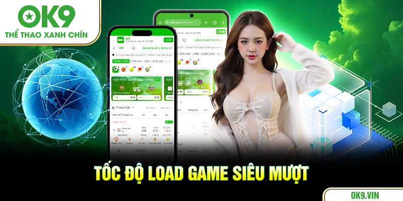 Tốc độ load game siêu mượt