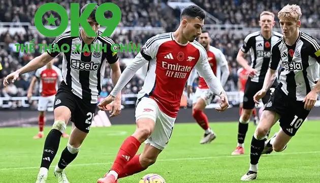 Arsenal đại chiến Newcastle